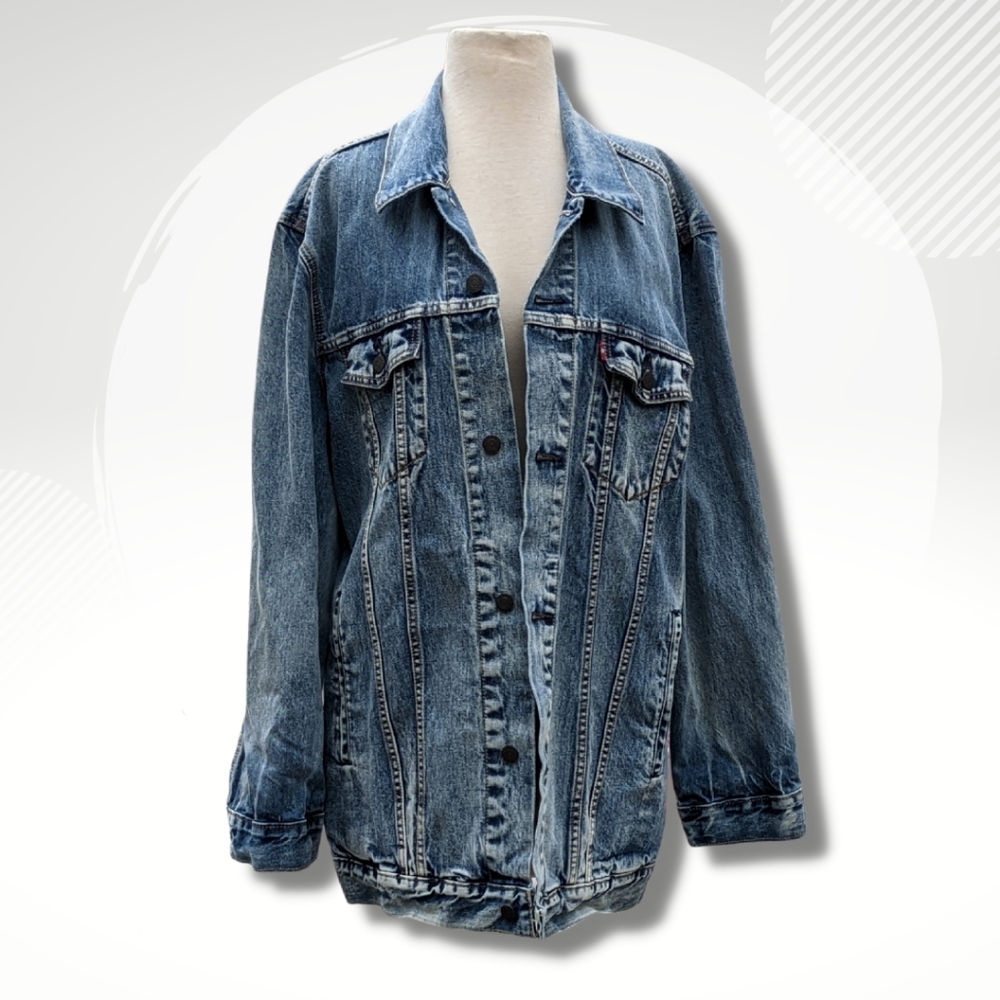 Levi's Ex Boyfriend Trucker Jean Jacket - Picture 3 of 11